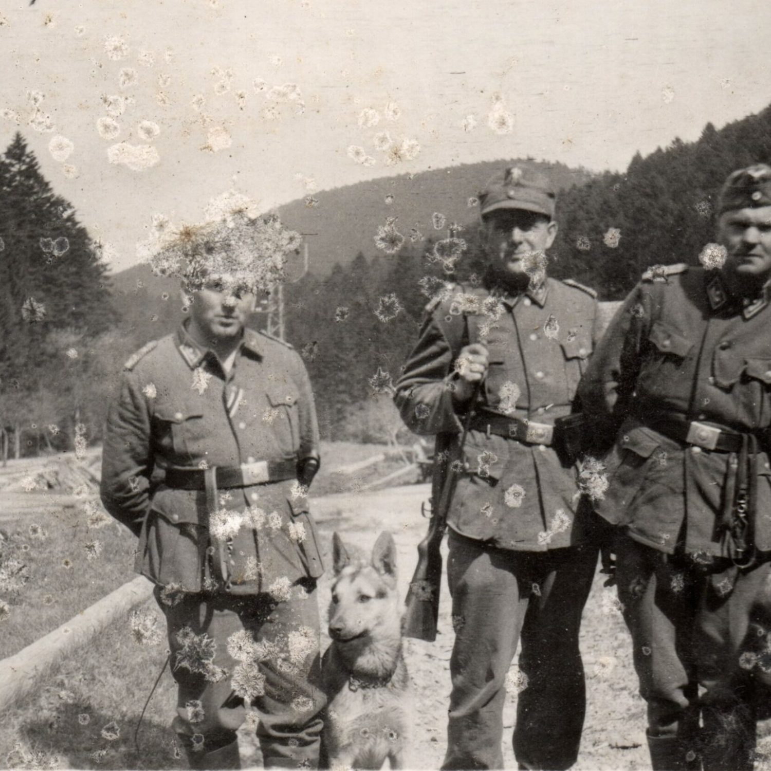 Douaniers allemands Vosges